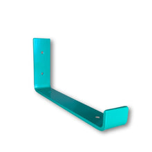 Load image into Gallery viewer, Mint Green - RAL 6029 - scaffold board shelf brackets - 100mm - 325mm - Unique Metalcraft