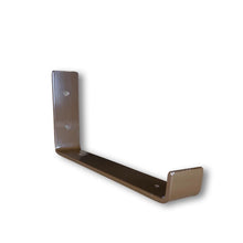 Load image into Gallery viewer, Dark Brown - scaffold board shelf brackets - 100mm - 325mm - Unique Metalcraft