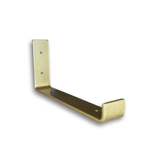 Load image into Gallery viewer, Gold - scaffold board shelf brackets - 100mm - 325mm - Unique Metalcraft
