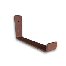 Load image into Gallery viewer, Rust - scaffold board shelf brackets - 100mm - 325mm - Unique Metalcraft