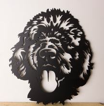 Load image into Gallery viewer, Labradoodle Dog Wall Art / Garden Art - Unique Metalcraft