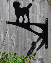 Load image into Gallery viewer, Labradoodle Hanging Basket Bracket - Unique Metalcraft