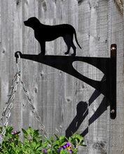 Load image into Gallery viewer, Labrador Retriever Hanging Basket Bracket - Unique Metalcraft