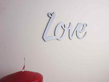 Load image into Gallery viewer, 'Love' Sign Metal Wall Art - Unique Metalcraft