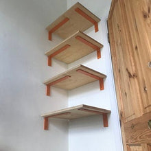 Load image into Gallery viewer, Coloured Shelf Brackets - Heavy Duty - 150mm x 100mm - 150mm x 200mm - 150mm x 300mm - Unique Metalcraft