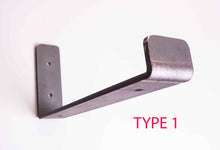 Load image into Gallery viewer, Rustic Scaffold Board Shelf Brackets Heavy Duty 225mm Industrial Steel Metal - Unique Metalcraft