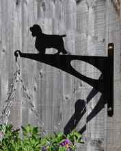 Load image into Gallery viewer, Springer Spaniel Hanging Basket Bracket - Unique Metalcraft