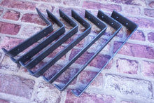 Load image into Gallery viewer, Rustic Shelf Brackets Scaffold Board Heavy Duty 100mm - 325mm Industrial Steel Metal - Unique Metalcraft