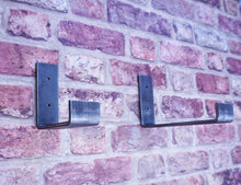 Load image into Gallery viewer, Rustic Shelf Brackets Scaffold Board Heavy Duty 100mm - 325mm Industrial Steel Metal - Unique Metalcraft
