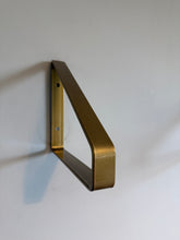 Load image into Gallery viewer, Metallic Gold - Triangle Heavy Duty Metal Shelf Bracket

