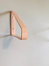 Load image into Gallery viewer, Light Pink - BS04E495 Triangle Heavy Duty Metal Shelf Bracket - Unique Metalcraft

