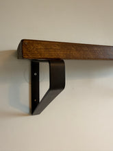 Load image into Gallery viewer, Matte Black - Triangle Heavy Duty Metal Shelf Bracket
