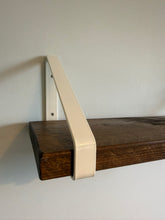 Load image into Gallery viewer, Cream - Ral 9001 Triangle Heavy Duty Metal Shelf Bracket

