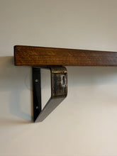 Load image into Gallery viewer, Raw Steel - Gloss Lacquer - Triangle Heavy Duty Metal Shelf Bracket
