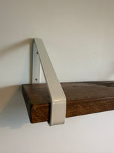 Load image into Gallery viewer, Light Grey - Ral 7035 Triangle Heavy Duty Metal Shelf Bracket

