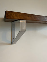 Load image into Gallery viewer, Silver - Ral 9006 Triangle Heavy Duty Metal Shelf Bracket
