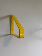 Load image into Gallery viewer, Yellow Triangle Heavy Duty Metal Shelf Bracket - Unique Metalcraft

