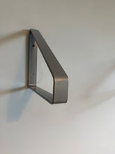 Load image into Gallery viewer, Metallic Silver Triangle Heavy Duty Metal Shelf Bracket
