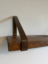 Load image into Gallery viewer, Dark Brown - Triangle Heavy Duty Metal Shelf Bracket
