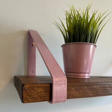 Load image into Gallery viewer, Metallic Pink - Triangle Heavy Duty Metal Shelf Bracket - Unique Metalcraft
