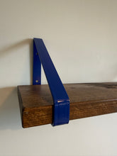 Load image into Gallery viewer, Marine Blue - Ral 5002 Triangle Heavy Duty Metal Shelf Bracket
