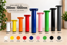 Load image into Gallery viewer, Round Metal Table Legs – 35 Colours Available - Steel Bench &amp; Bar Legs – 200mm–1000mm  – Handmade UK
