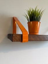 Load image into Gallery viewer, Yellow Triangle Heavy Duty Metal Shelf Bracket - Unique Metalcraft
