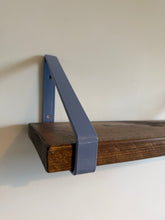 Load image into Gallery viewer, Pigeon Blue - Ral 5014 Triangle Heavy Duty Metal Shelf Bracket
