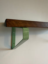 Load image into Gallery viewer, Pale Green - Ral 6021 Triangle Heavy Duty Metal Shelf Bracket
