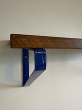 Load image into Gallery viewer, Marine Blue - Ral 5002 Triangle Heavy Duty Metal Shelf Bracket
