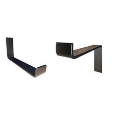 Load image into Gallery viewer, Bronze - scaffold board shelf brackets - 100mm - 325mm - Unique Metalcraft
