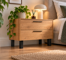 Load image into Gallery viewer, Square Metal Table Legs – 35 Colours Available - Steel Bench &amp; Bar Legs – 200mm–1000mm – Handmade UK - Unique Metalcraft
