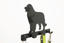 Load image into Gallery viewer, Bernese Mountain Dog - Dog Lead / Key Holder, Hanger, Hook - Unique Metalcraft
