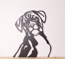 Load image into Gallery viewer, Boxer Dog Wall Art / Garden Art - Unique Metalcraft
