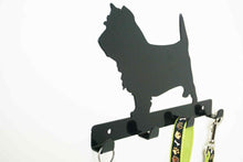 Load image into Gallery viewer, Cairn Terrier - Dog Lead / Key Holder, Hanger, Hook - Unique Metalcraft
