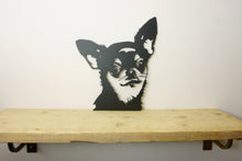 Load image into Gallery viewer, Chihuahua Dog Head Dog Wall Art / Garden Art - Unique Metalcraft
