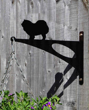 Load image into Gallery viewer, Chow Chow Hanging Basket Bracket - Unique Metalcraft
