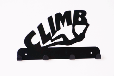 Climbing Key Holder, Hanger, Hook, Climber - Unique Metalcraft