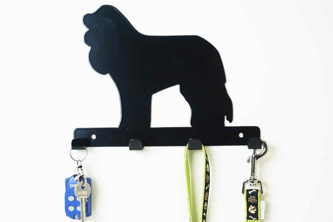 Cockapoo - Dog Lead / Key Holder, Hanger, Hook - Unique Metalcraft