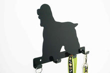 Load image into Gallery viewer, Cocker Spaniel - Dog Lead / Key Holder, Hanger, Hook - Unique Metalcraft
