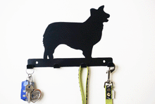 Load image into Gallery viewer, Collie  - Dog Lead / Key Holder, Hanger, Hook - Unique Metalcraft
