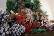 Load image into Gallery viewer, Christmas at the (your name) Hanging sign - Unique Metalcraft

