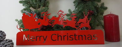 Merry Christmas sign - Unique Metalcraft