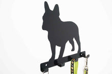 Load image into Gallery viewer, French Bulldog - Dog Lead / Key Holder, Hanger, Hook - Unique Metalcraft
