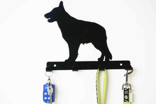 Load image into Gallery viewer, German Shepherd - Dog Lead / Key Holder, Hanger, Hook - Unique Metalcraft
