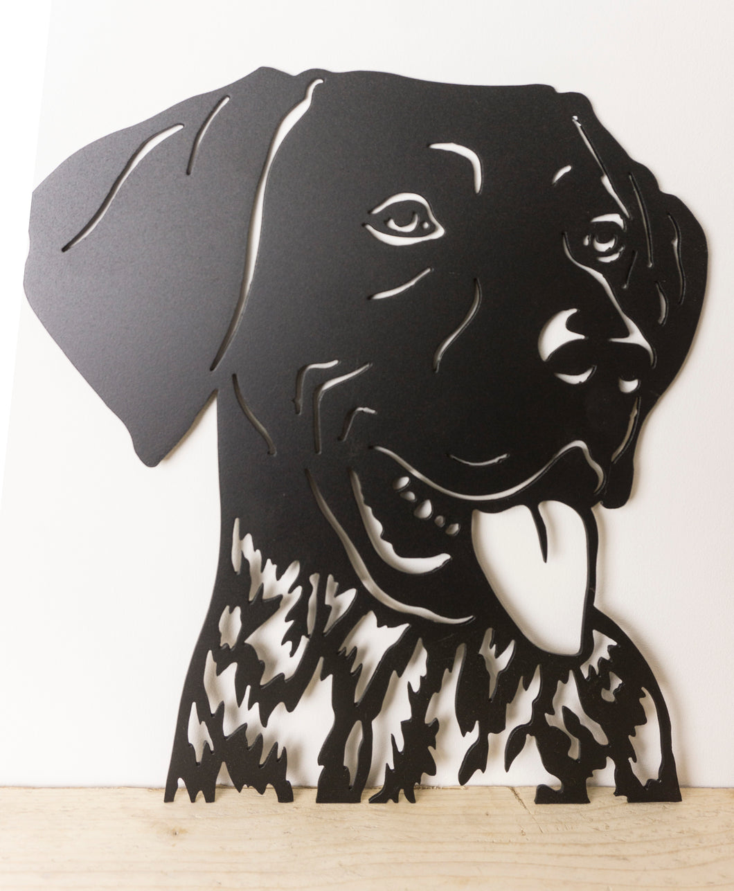German Short Haired Pointer Dog Wall Art / Garden Art - Unique Metalcraft