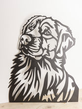 Load image into Gallery viewer, Golden Retriever Dog Wall Art / Garden Art - Unique Metalcraft
