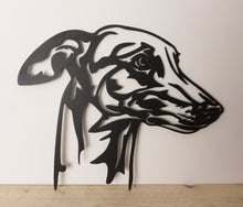 Load image into Gallery viewer, Greyhound Dog Wall Art / Garden Art - Unique Metalcraft
