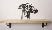 Load image into Gallery viewer, Greyhound Dog Wall Art / Garden Art - Unique Metalcraft
