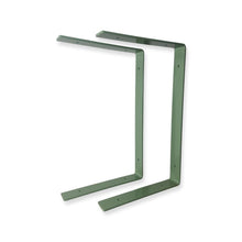 Load image into Gallery viewer, Double Shelf Brackets  - 100mm, 150mm &amp; 200mm - Pair - Unique Metalcraft

